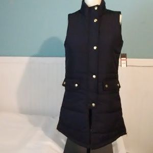 SALE NWT Crown & Ivy Button/Zip Up Vest. XS